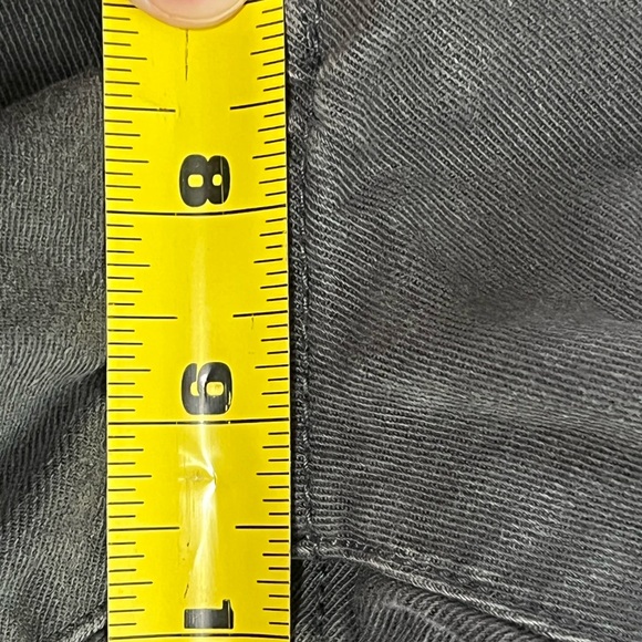 John Varvatos Bowery Charcoal Gray Denim Jeans size 33X30 #20 - Picture 5 of 7